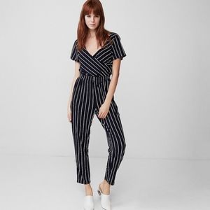 Small Express Black/White Jumpsuit